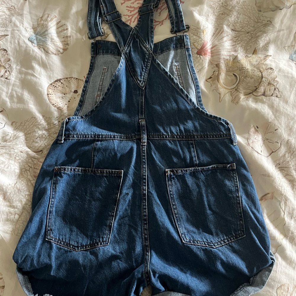 We The Free Ziggy Shortalls Denim XS
